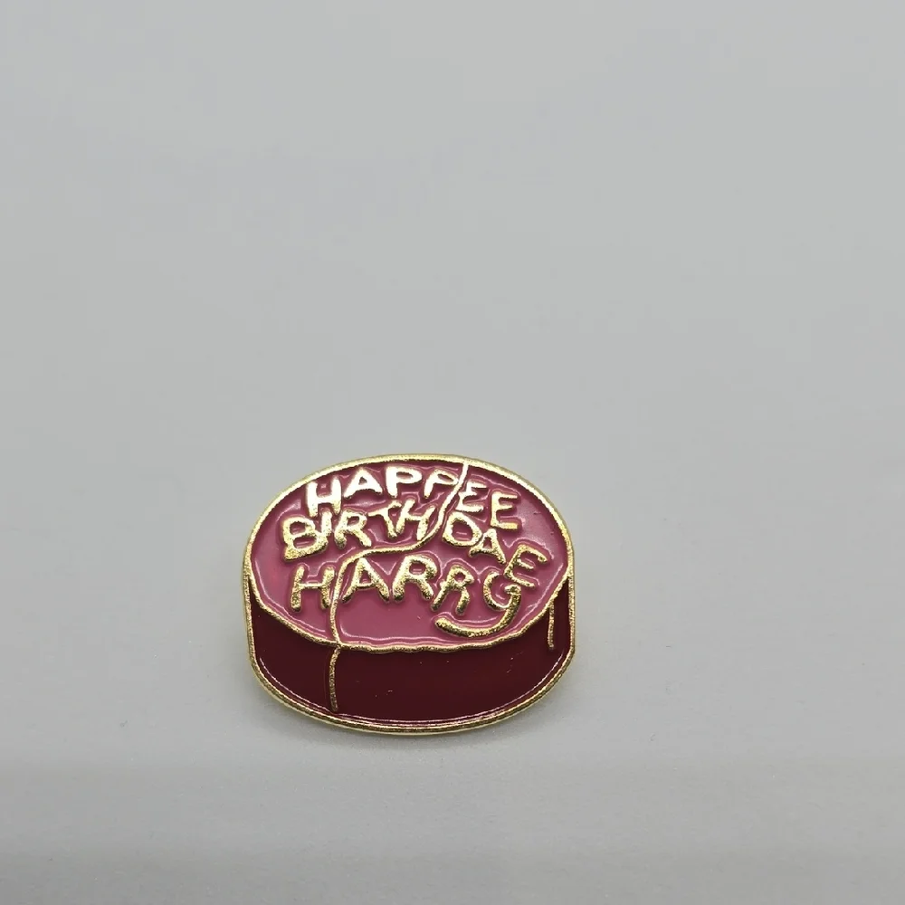 Pink Birthday Cake Pin